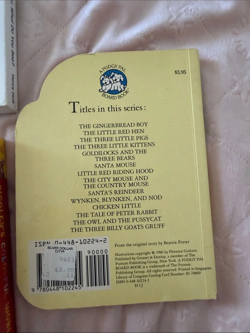 The Tale of Peter Rabbit Board Books bundle - brown bear- colors